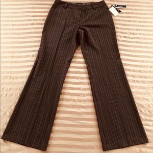 Brown PinStripe Pants